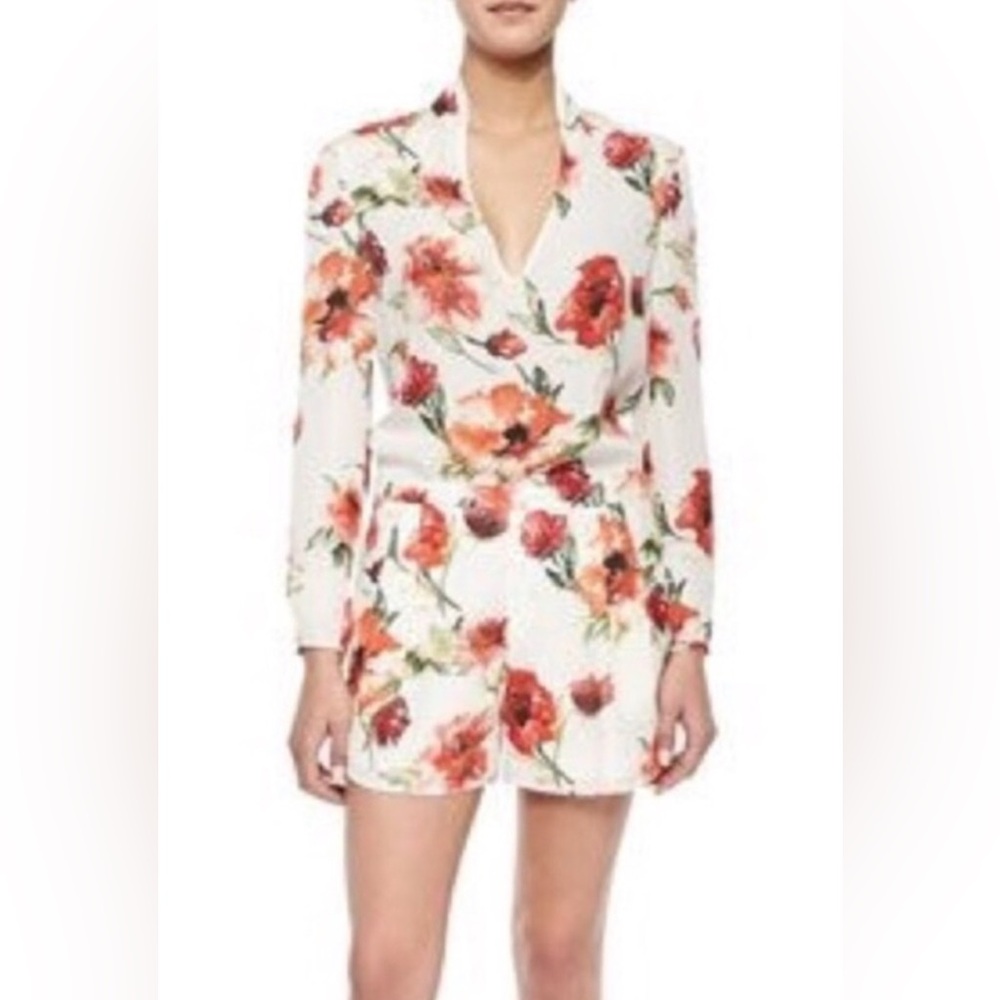 NWT Haute Hippie Flower Romper